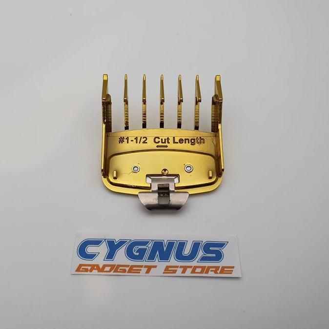 Sepatu Clipper WAHL / Attachment Comb WAHL ukuran no 1.5 / 4.5mm GOLD