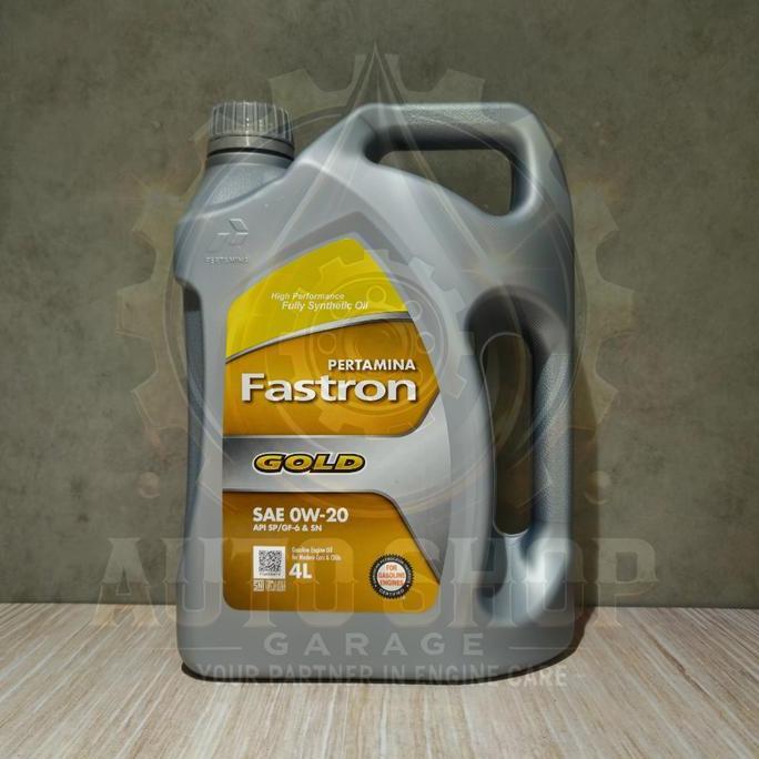Bnr Pertamina Fastron Gold 0W-20 4 Liter/1 Galon - Oli Mobil Original