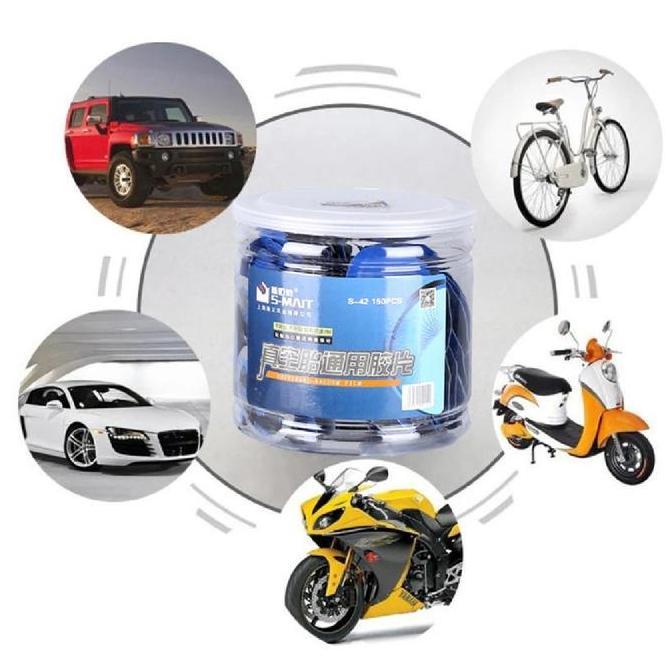 HISOKA Tire patch cold patch rubber stiker tambal ban penambal ban mobil alat tambal ban sepeda 32/4