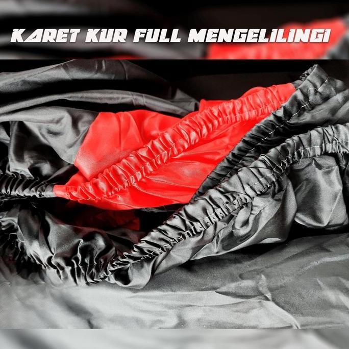 DR129 >> Cover Mobil dari Kain Taslan AGYA AYLA NEW LAMA Karet Kur Keliling Tali Pengait Anti Panas 