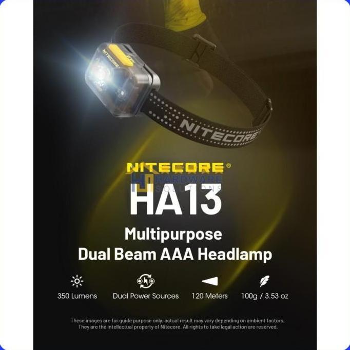 NEONA NITECORE Senter Kepala LED Headlamp - HA13