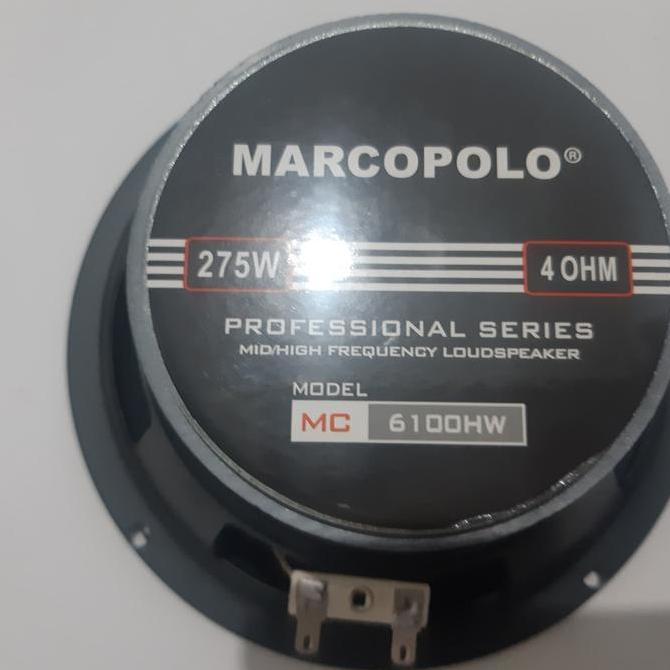 DE157 - SPEAKER 6 INCH FULLRANGE MARCOPOLO 275 WATT ORIGINAL ASLI