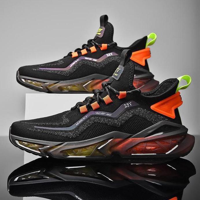 New  Sepatu Sneakers Keren Pria Model Unik dan Trendy Kualitas Import -326