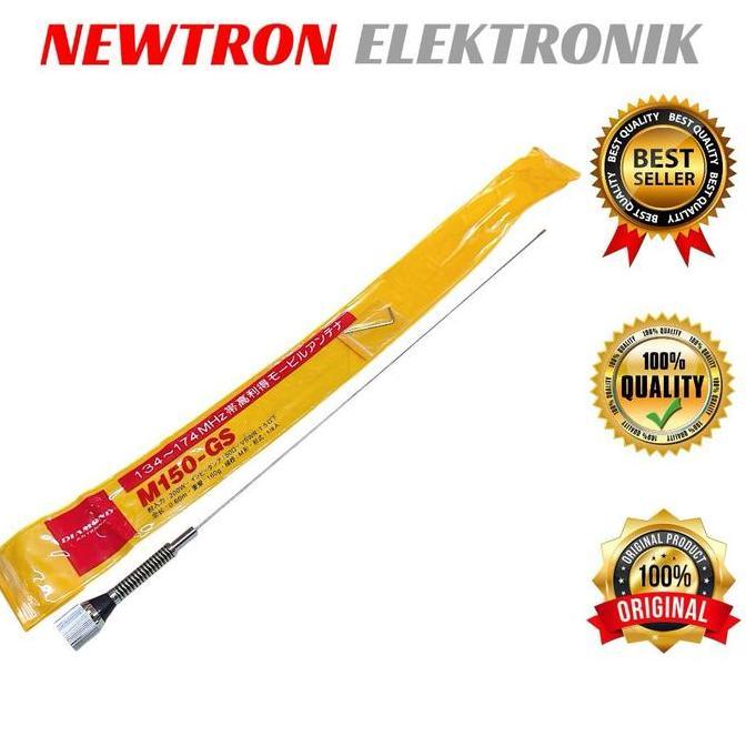 Antena M150-GSA M150-GS VHF Silver di Mobil untuk Radio Rig Mini ICOM IC-2300 IC2300 IC2200 Kenwood 