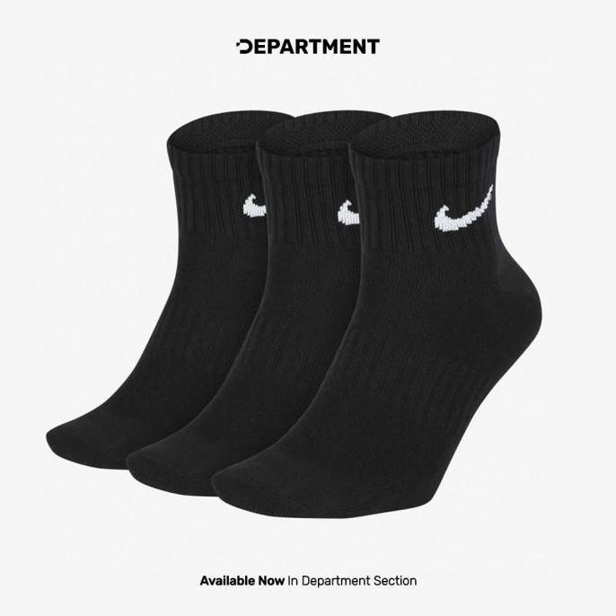 Kaos Kaki NIKE EVERYDAY LIGHTWEIGHT ANKLE 3P SX7677010 ORIGINAL PG