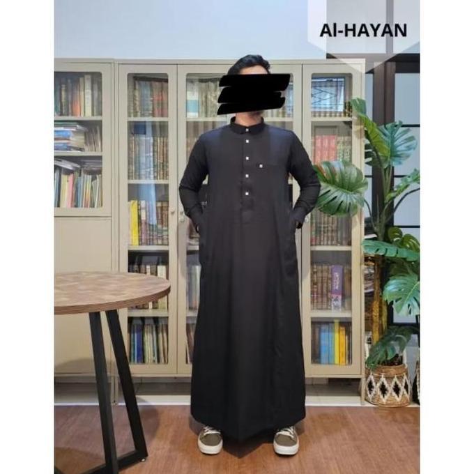 Gamis Jubah Katun Premium Al Hayyan Terlaris