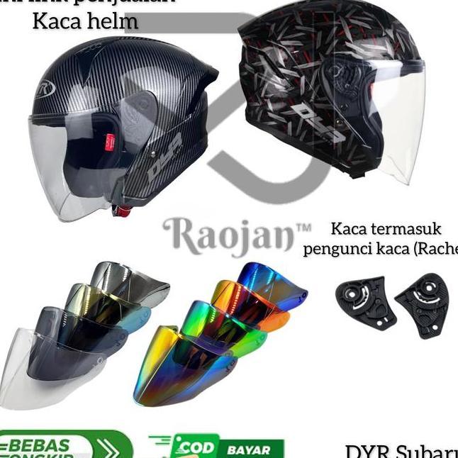 Kaca Helm Dyr Subaru Visor Helm Dyr Subaru Carbon