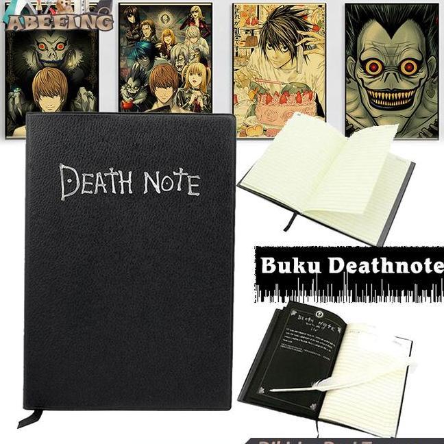 Buku Binder Death Note Buku Tulis Anime Death Note Book Notebook