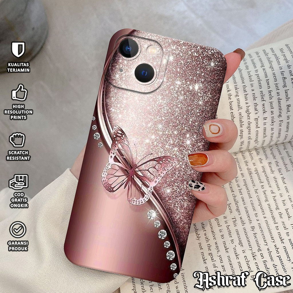 Case For Iphone 13  - Softcase Hp Iphone 13 [ AM01 ] - Silicon Cassing Hp Wanita / Pria - Kesing Hp 