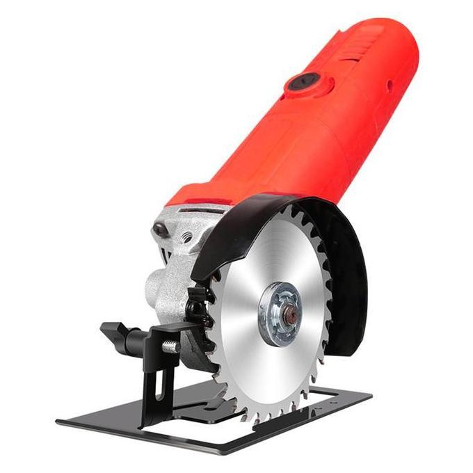 JLD Adaptor Gerinda ke Circular Saw Dudukan Gerinda Bracket Tangan Circular Saw Stand Holder