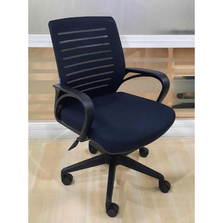 kursi kantor indachi bianka model jaring modern