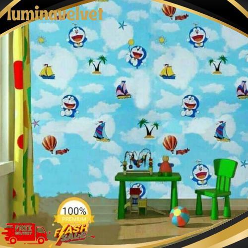 Terlaris Wallpaper Dinding Doraemon Wallpaper Dinding Kamar Tidur Wallpaper Dinding Ruang Bermain Wa