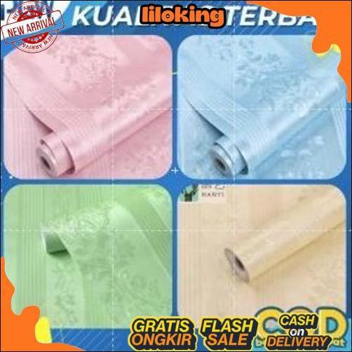 GROSIR Wallpaper Dinding Aesthetic Wallpaper Dinding Ruang Tamu Wallpaper Dinding Kamar Motif Emboss