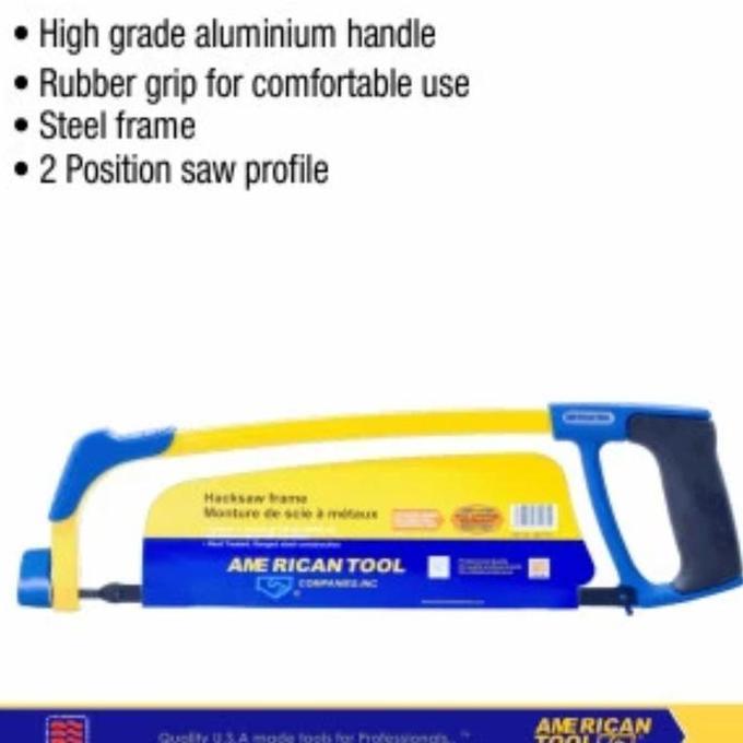 AONI Gergaji Besi / HackSaw Frame American Tool 8957737