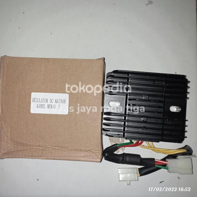 CIKUCHI kiprok kaisar 150/250ccRegulator Dc Kaisar Kabel Merah 2