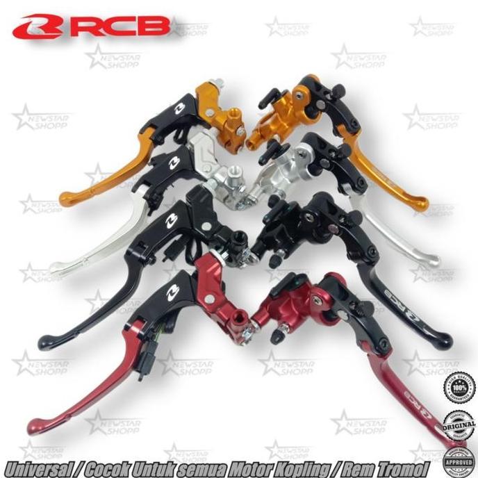 DAIKAKU Master Rem RCB S1 14mm set Kanan Kiri Handle Kopling + Kaliper RCB Depan Belakang + Selang R