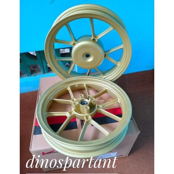 velg velk palang y calisto vrossi gold putih vario beat genio honda 110 scopy matic all 110