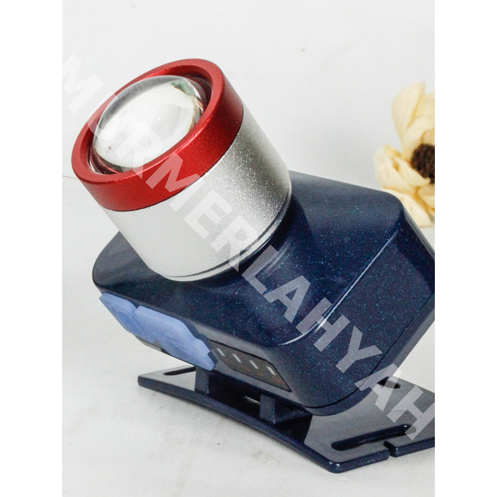 Senter Kepala isi ulang LED Super Terang Sunpro S-8125 100watt jarak tembak 900m Ori S 8125