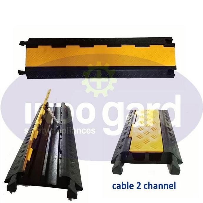 Polisi Tidur pelindung kabel 2 Channel, Speed Ramp Cable, Speed Bump