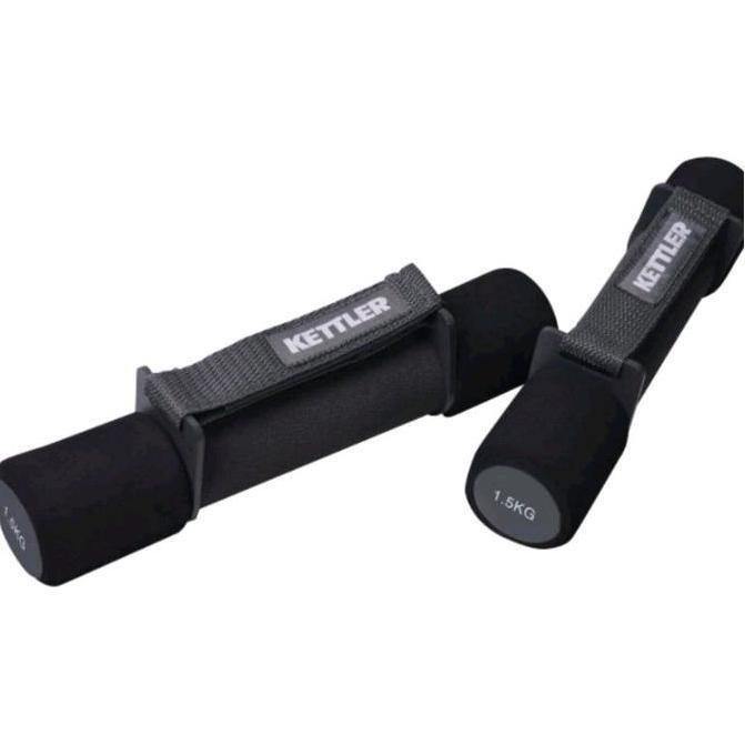 Promo Kettler Aerobic Dumbell (3kg/pair) Black COD