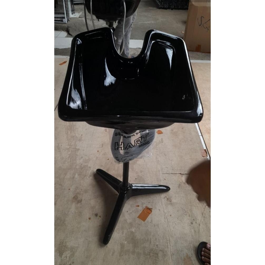 Washbak Tangkai/Washbak Portable/Washbak Keramas Salon/Tempat Cucian Rambut