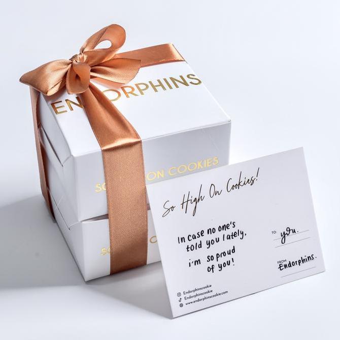 Endorphins' Hampers Package - Box of 4 Cookies