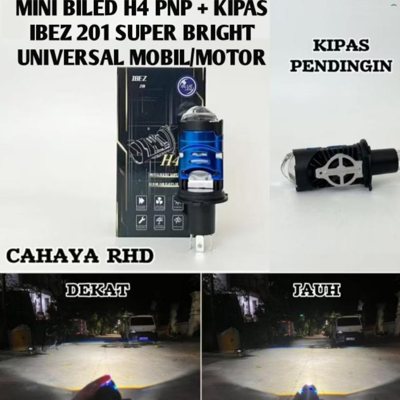 Michaelstorages Ryu-56 Mini Biled H4 Pnp + Kipas Ibez 201 202 Max Ibright Ze 5 Ze 0 Super S Ze 5 Ibr