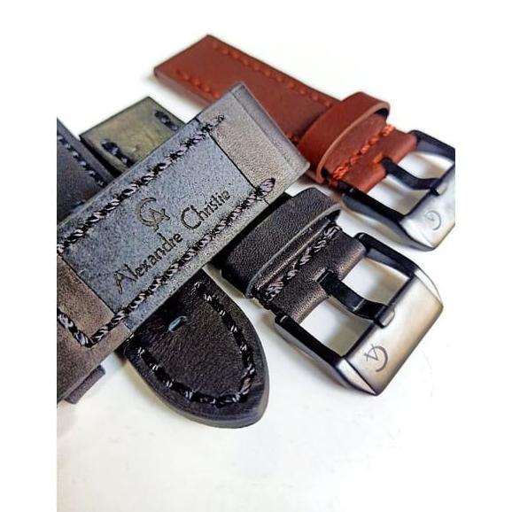 TALI JAM KULIT ALEXANDRE CHRISTIE ORIGINAL, STRAP KULIT ALEXANDRE CHRISTIE ORIGINAL