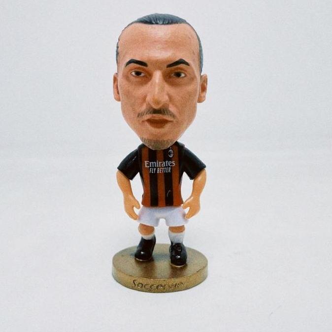 Action figure Zlatan Ibrahimovic AC Milan 2020 soccerwe