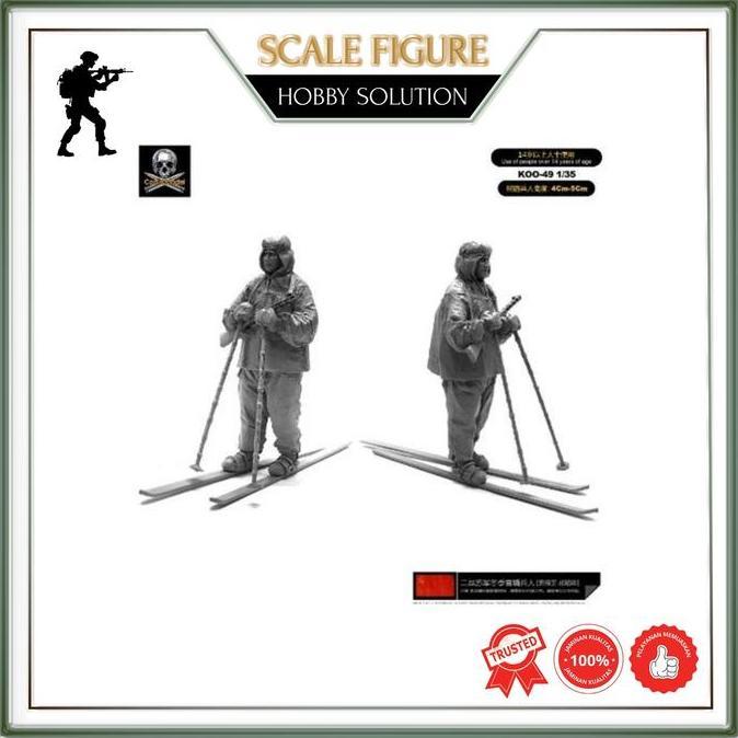 1/35 Resin Figure US Winter Army KOO-49-KL8