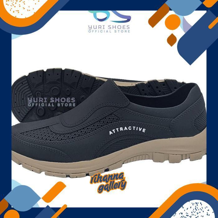jg-56 Yuri Shoes - Sepatu Pantofel Pria Uk 39 - 44 / Sepatu Slip On Semi Formal / Sepatu Kerja Simpl