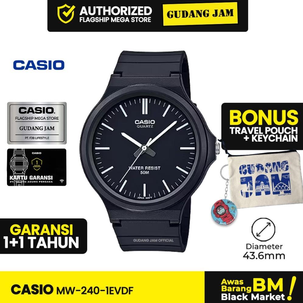 Jam Tangan Casio MW-240-1EVDF MW-240-1E MW-240 MW240 MW 240