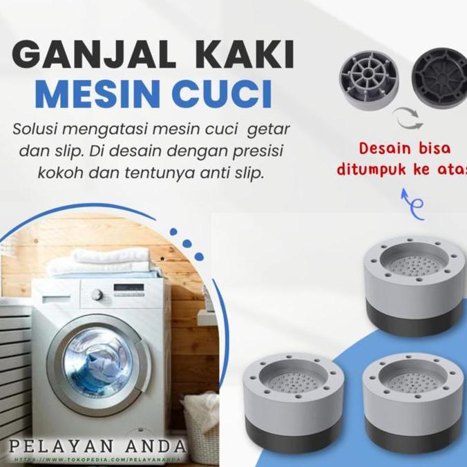 Alas Kaki Dudukan Ganjal Peninggi Mesin Cuci 1 2 Tabung Front Loading