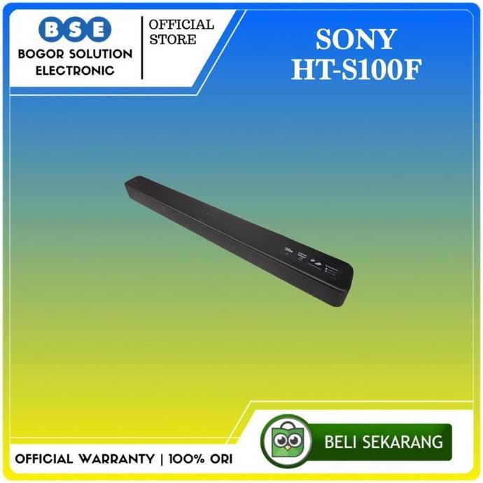 Soundbar Sony HT S100F Sony HT-S100F Sony Bluetooth Soundbar HTS100 [RESMI]