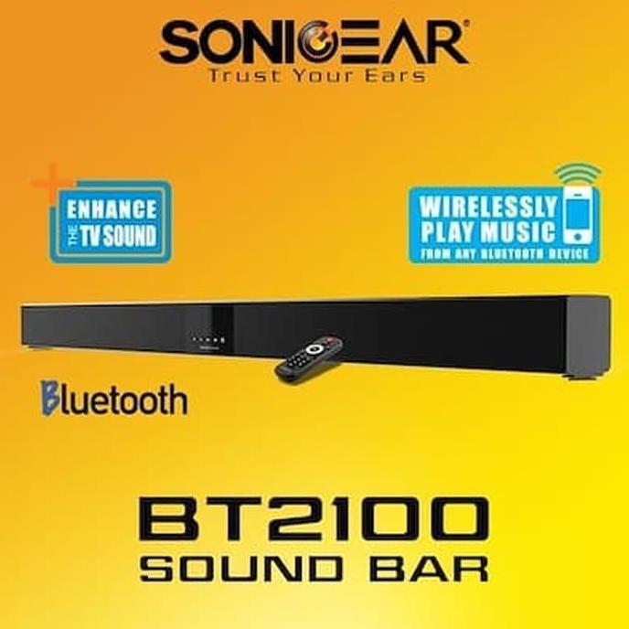 SonicGear BT2100 Soundbar with Subwoofer mulus fullset