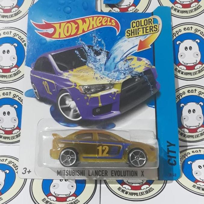 Hot Wheels Hotwheels Color Shifters Mitsubishi Lancer Evolution X