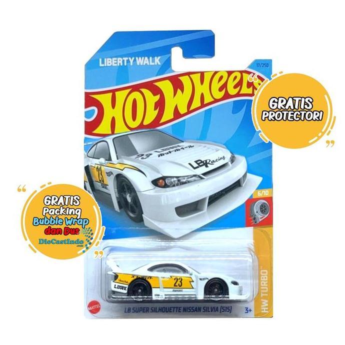 Hot Wheels / HotWheels Liberty Walk LB Super SIlhouette Nissan Silvia (S15) Putih