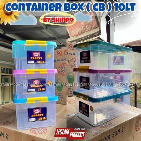 CONTAINER BOX CB 10 BY SHINPO | BOX DOKUMEN | BOX ORGANIZER | BOX SERBAGUNA | BOX MULTIFUNGSI | BOX 