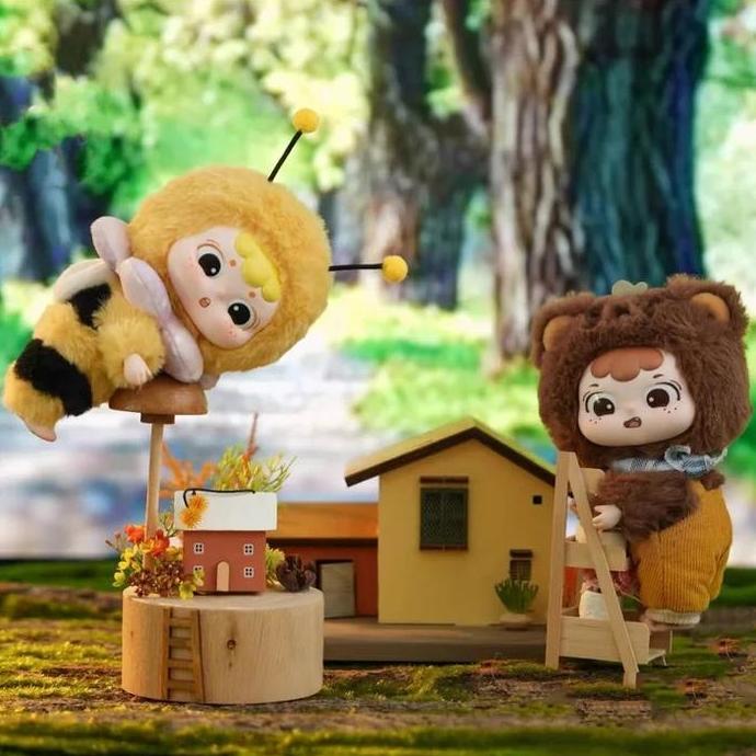 Sunny Work Dai's Animal Crazy Party Plush Doll Keychain Bag Charm