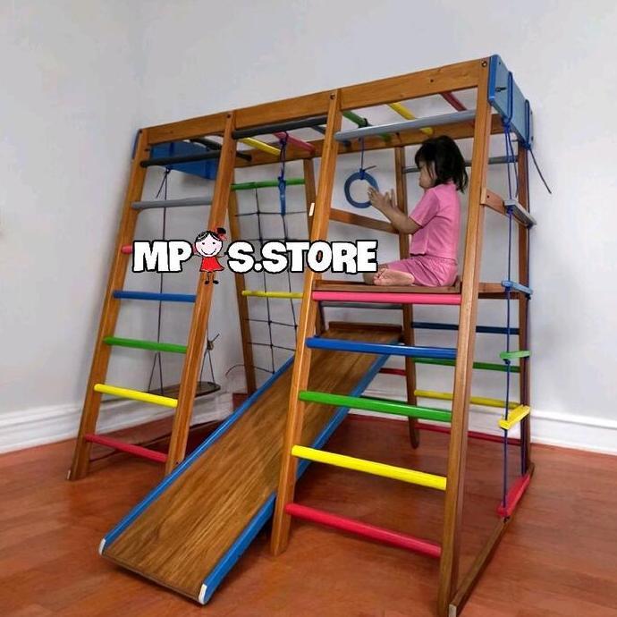 Brakiasi Mainan Anak - Playground Anak Kayu