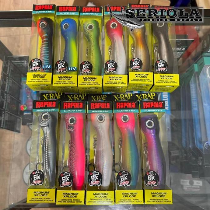 UMPAN LURE POPPER RAPALA XRAP MAGNUM XPLODE 130 62G 13CM LIMITED COLOR