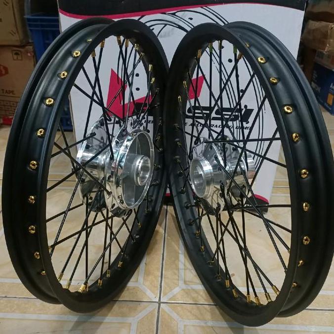 Velg Jari Jari Mx King  Jupiter MX New 135 Mx Old Vega Fizr Jupiter Z 1Set Depan Belakang Motor Acce