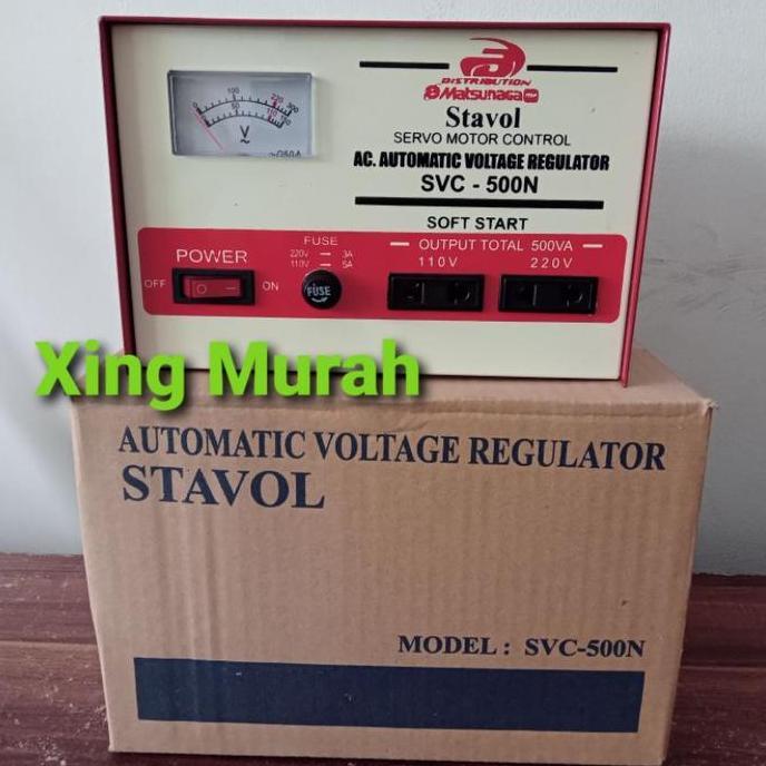 STAVOL MATSUNAGA 500 WATT ORIGINAL DAN TERPERCAYA
