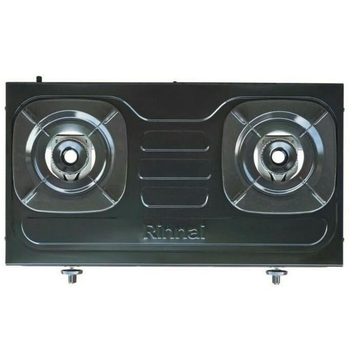 RINNAI RI-202 S KOMPOR GAS 2 TUNGKU SUN BURNER / KOMPOR GAS RINNAI RI202S / KOMPOR RINNAI RI 202 S /