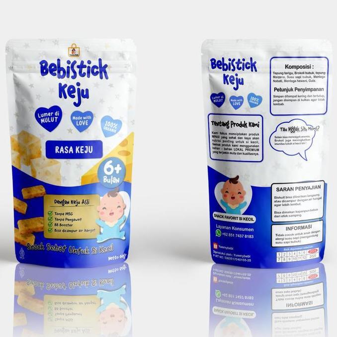 Biskuit Bayi MPASI Organik Rasa Keju Belcube Asli - BB Booster, Lumer dimulut, Tanpa MSG, Tanpa Peng