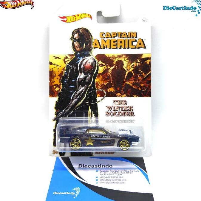Hotwheels / Hot Wheels RIVITED CAPTAIN AMERICA The Winter Soldier