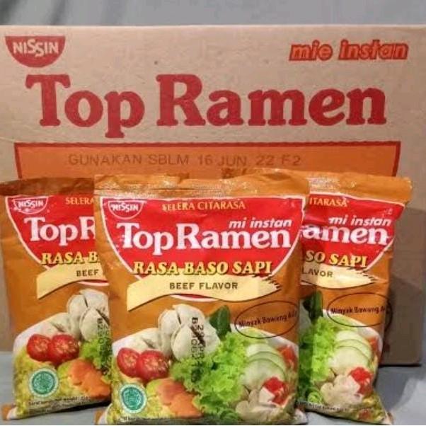 Mi Top Ramen 1 Dus Isi 40 Pcs N Mie Food