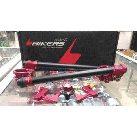 Stang jepit bikers ninja 250 fi ninja 250 karbu stang jepit set biker
