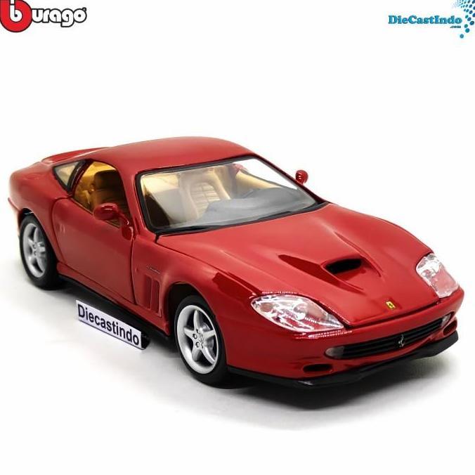 BBurago - Ferrari 550 Maranello - Skala 1:24, Merah