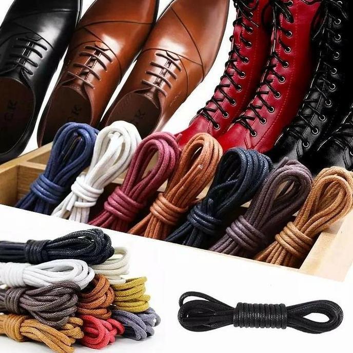 tali lilin bulat sepatu